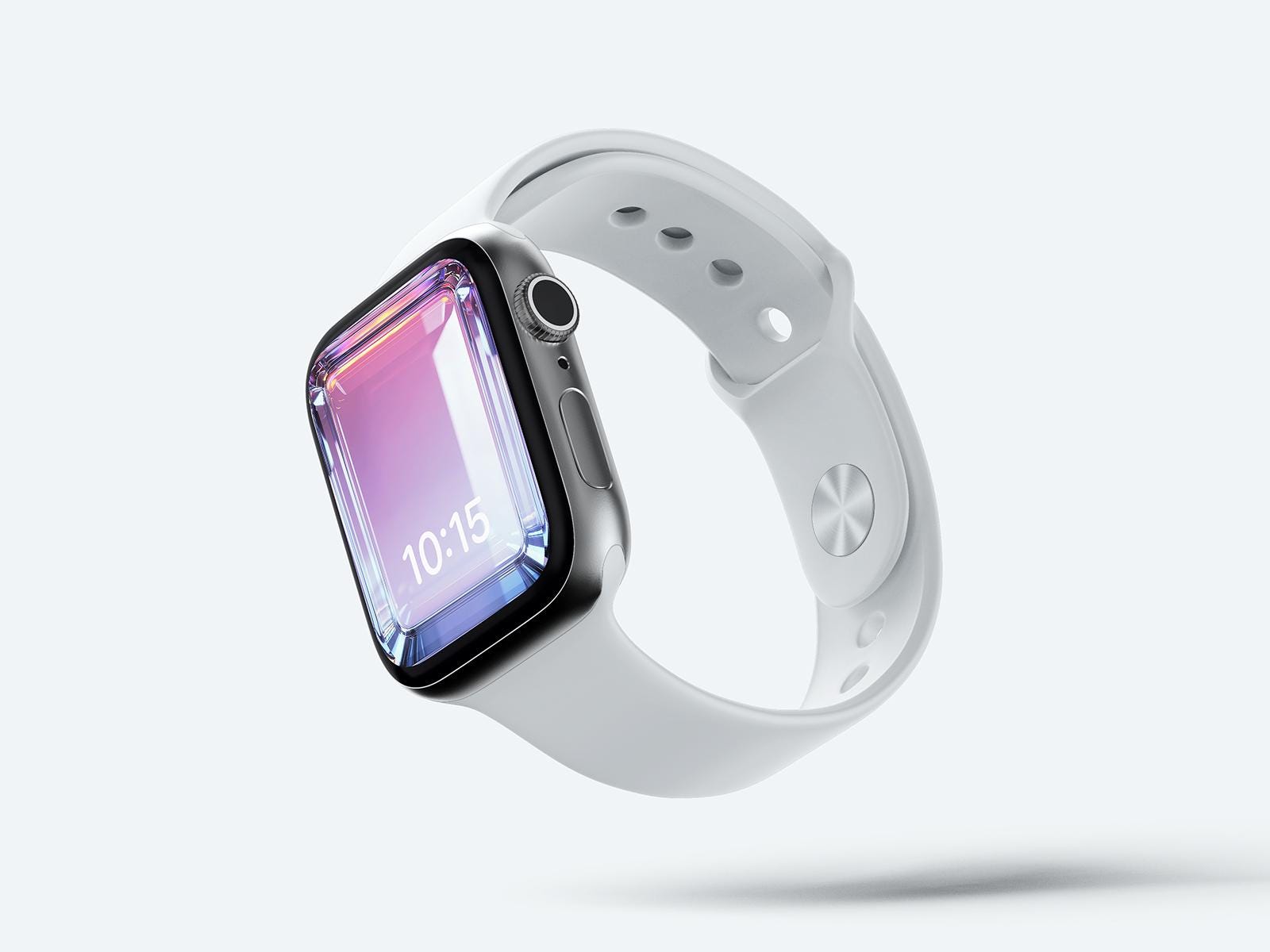 Apple Watch Gradient Glass Smartwatch Wallpaper (Digital Download)