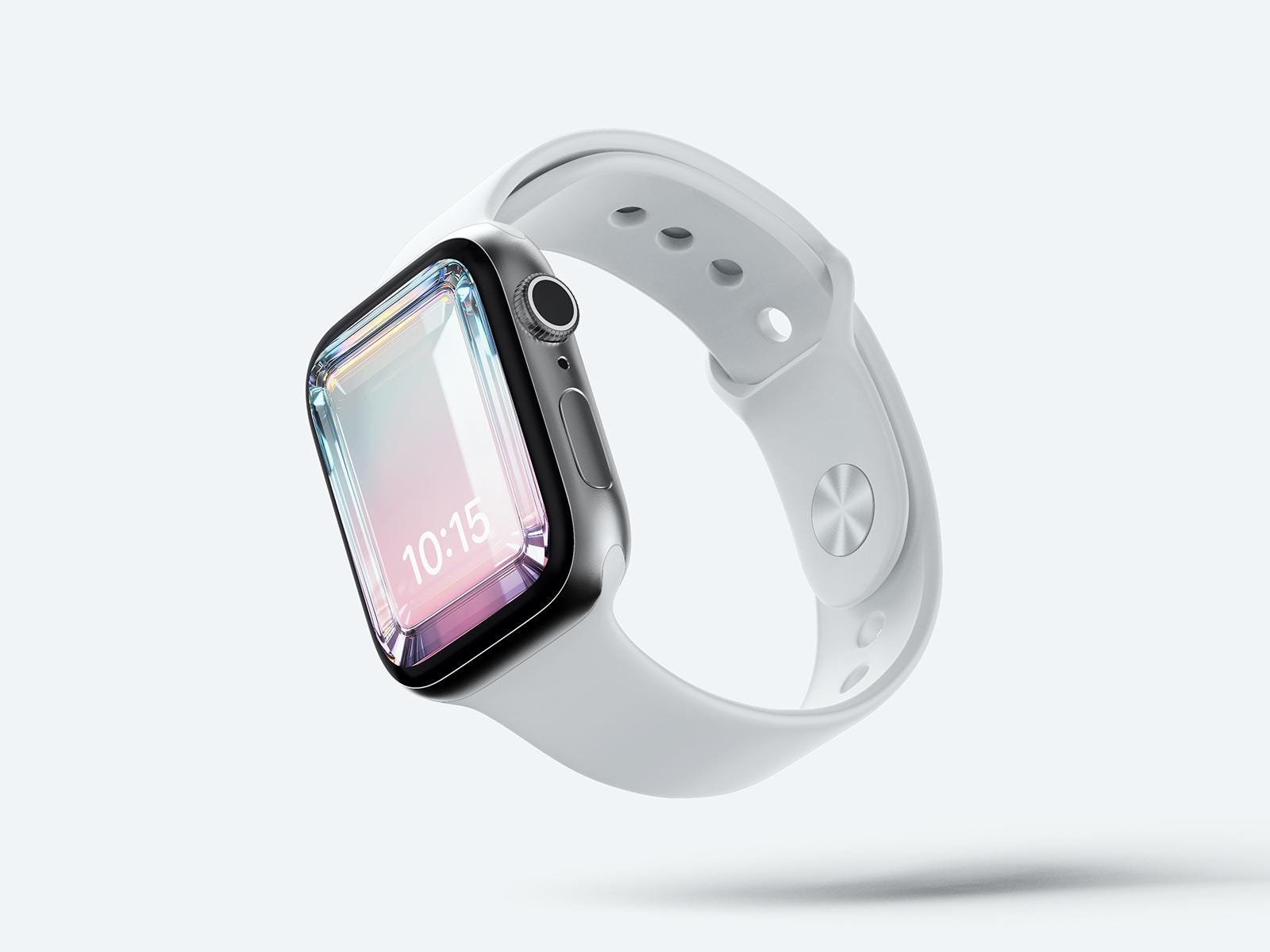 Apple Watch Rose Glass Smartwatch Wallpaper (Digital Download)