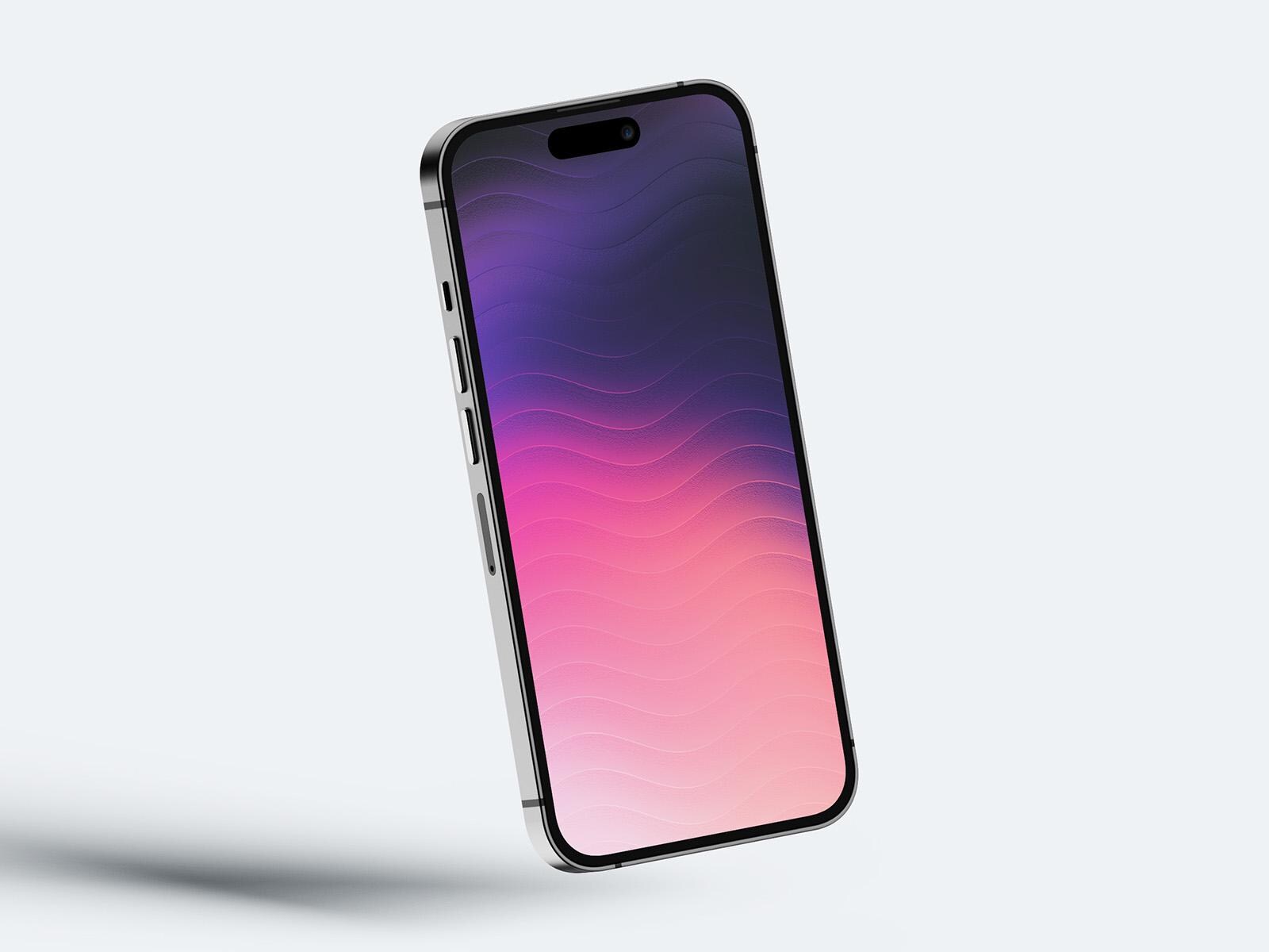 Purple Haze Abstract Phone Wallpaper - 4K Lock Screen (Digital Download)