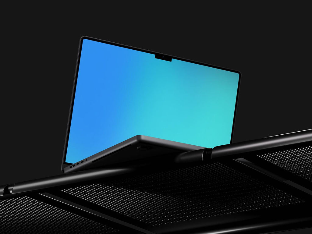 Aura Glow Desktop Wallpaper: HD 4K Background (Digital Download)