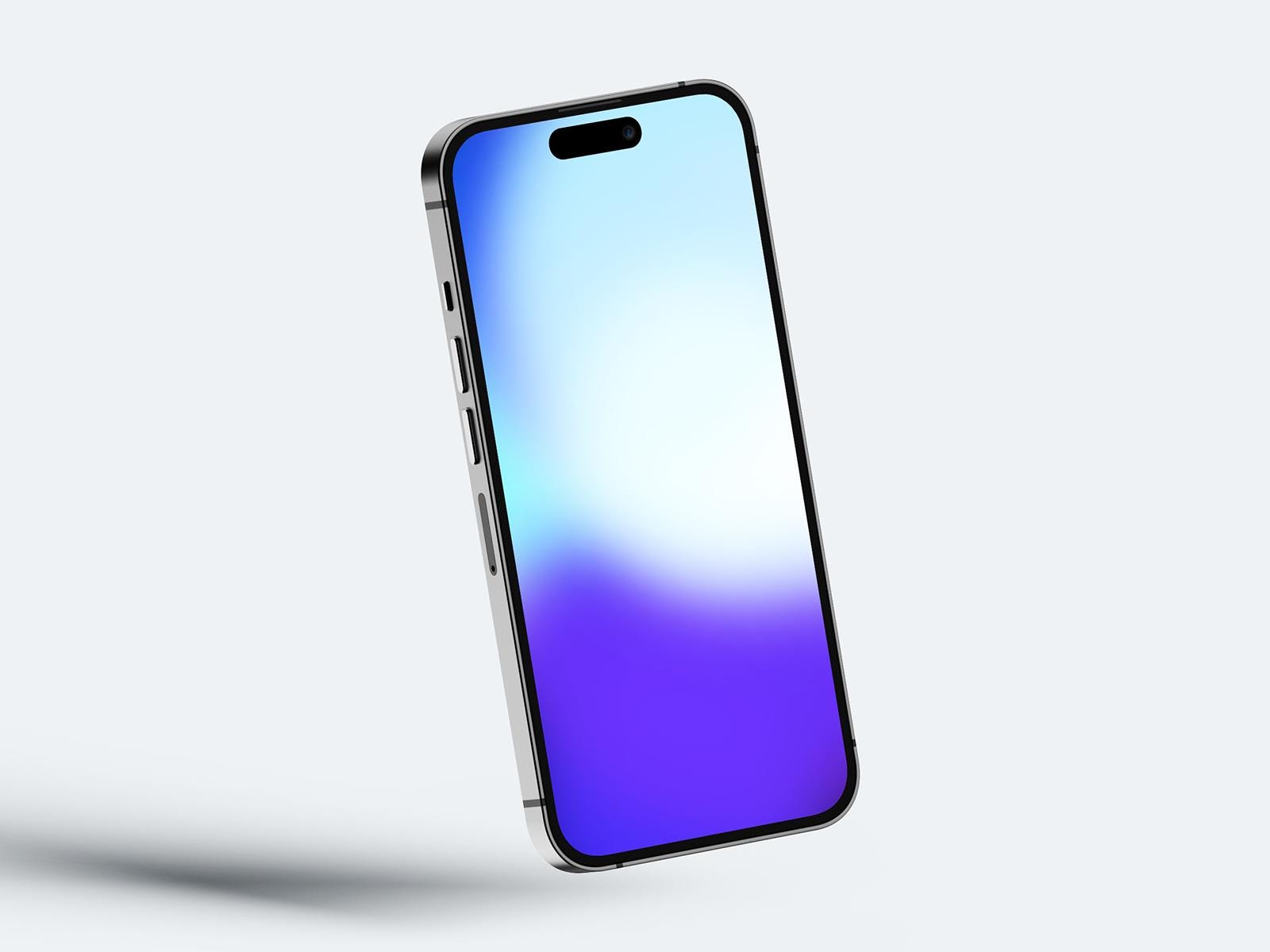 Aura Glow Phone Wallpaper – Abstract 4K Lock Screen (Digital Download)