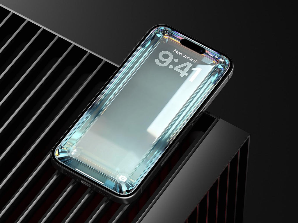 Mint 3D Glass iPhone Wallpaper – Minimalist (Digital Download