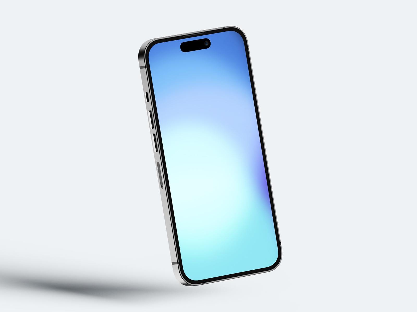 Aura Abstract Phone Wallpaper – 4K Lock Screen (Digital Download)