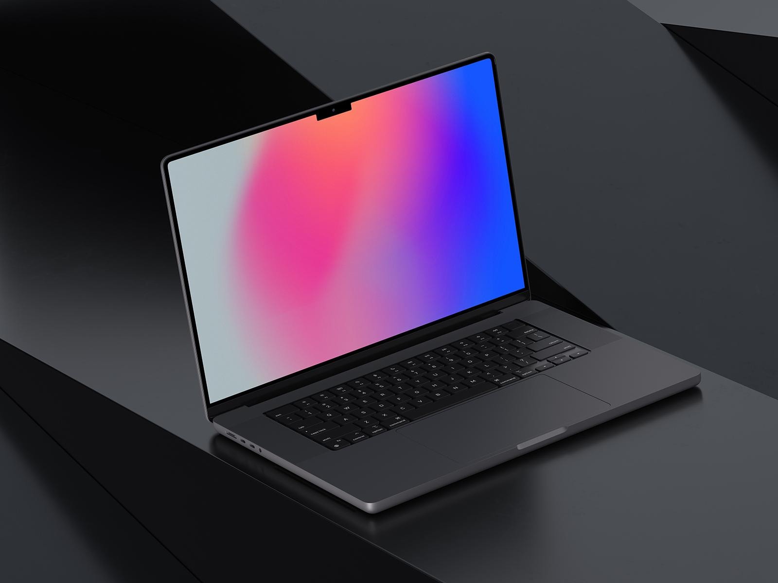 Aura Abstract Desktop Wallpaper: HD 4K Background (Digital Download)