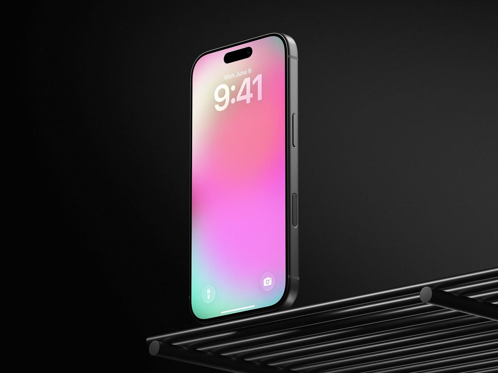 Aura Phone Wallpaper: Abstract Phone Lock Screen (Digital Download)