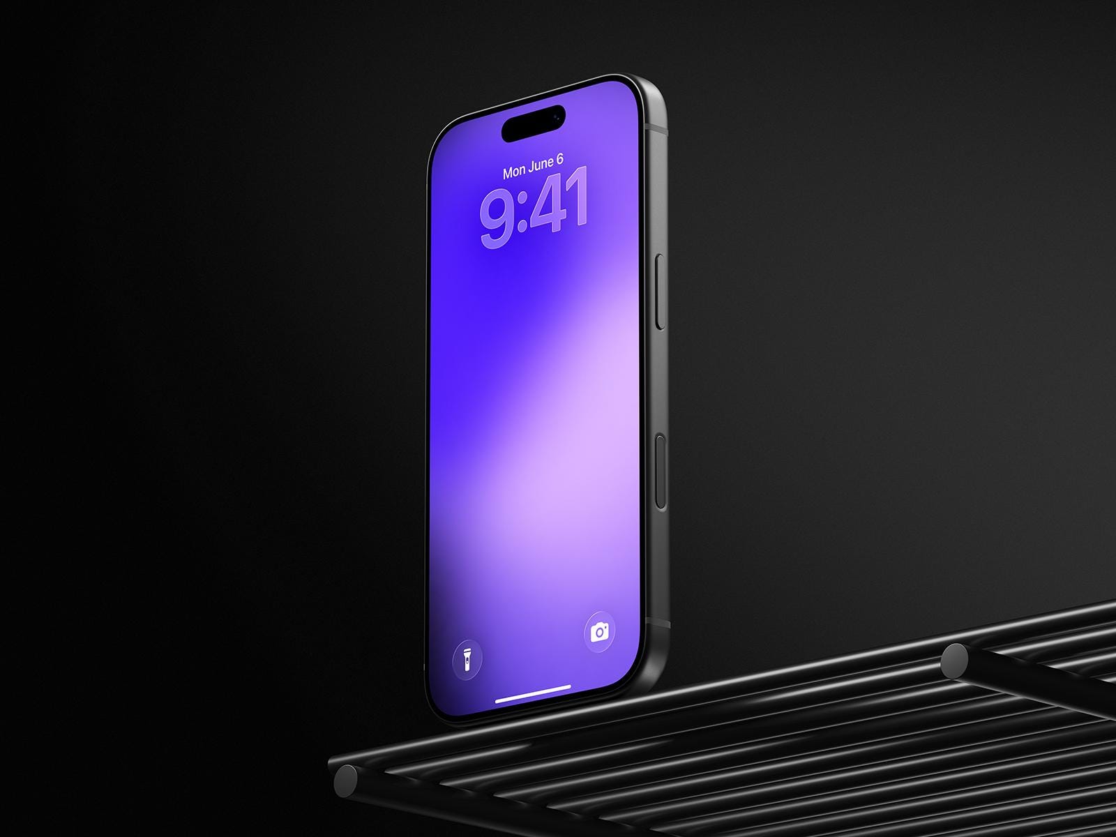 Aura Glow Phone Wallpaper – 4K Lock Screen (Digital Download)