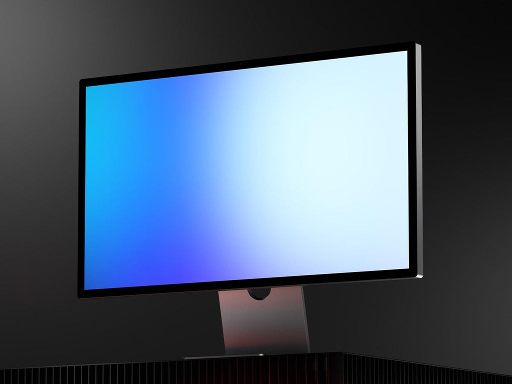 Aura Glow Desktop Wallpaper: HD 4K Background (Digital Download)