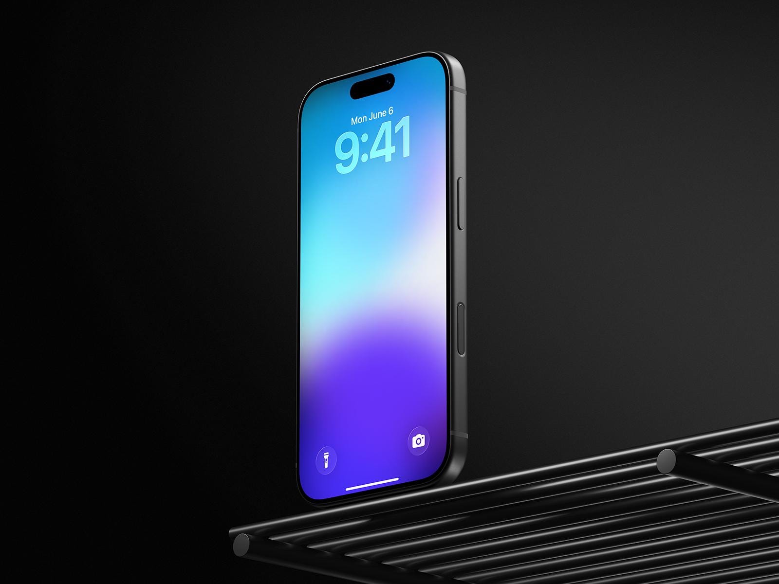 Aura Glow Phone Wallpaper – Phone Lock Screen (Digital Download)