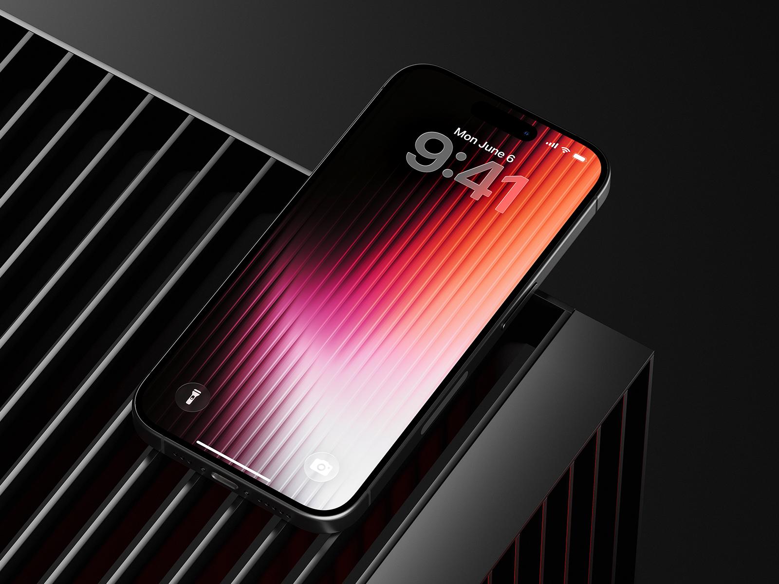Gradient Phone Wallpaper : HD 4K Lock Screen (Digital Download)