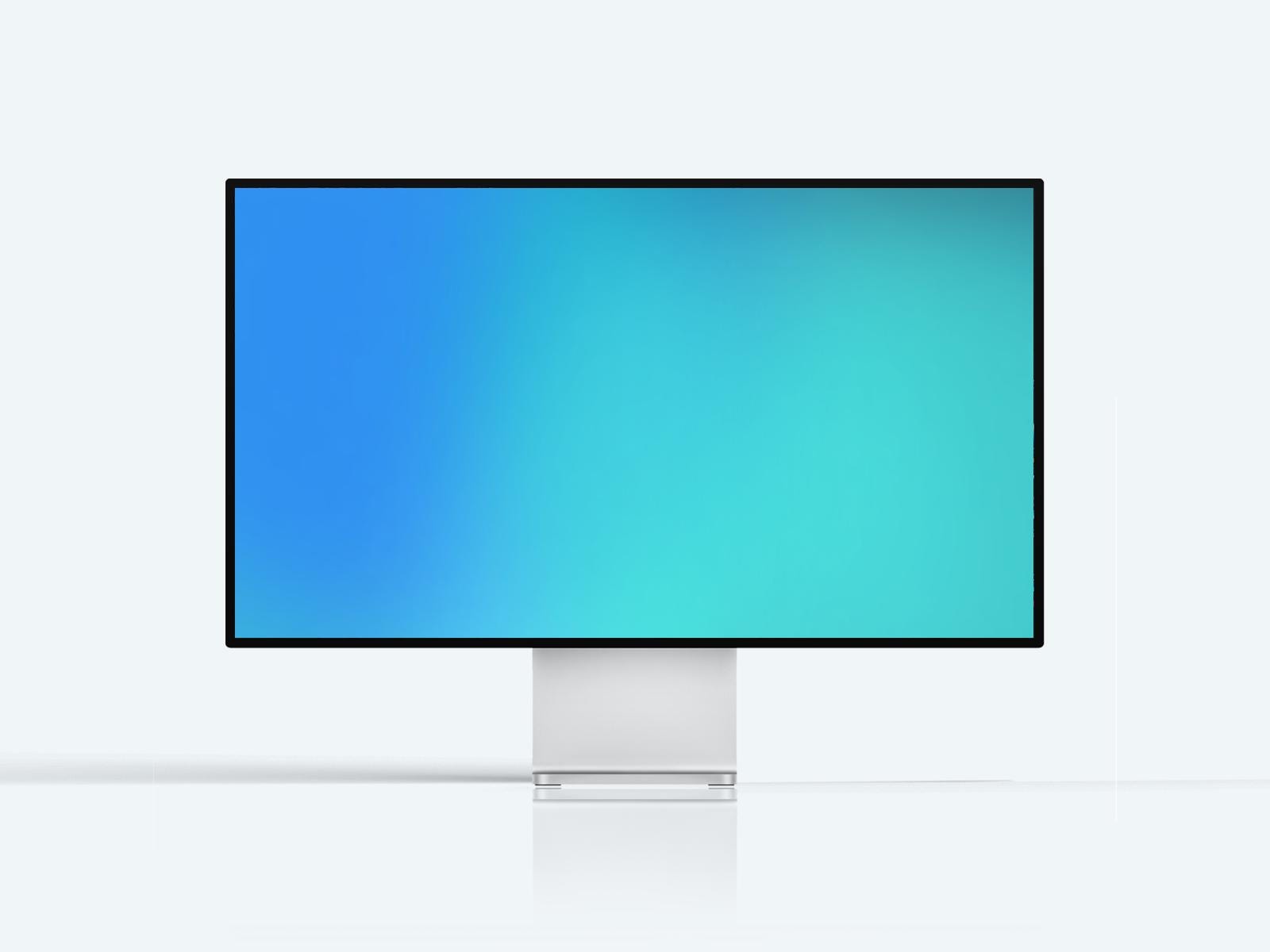 Aura Glow Desktop Wallpaper: HD 4K Background (Digital Download)