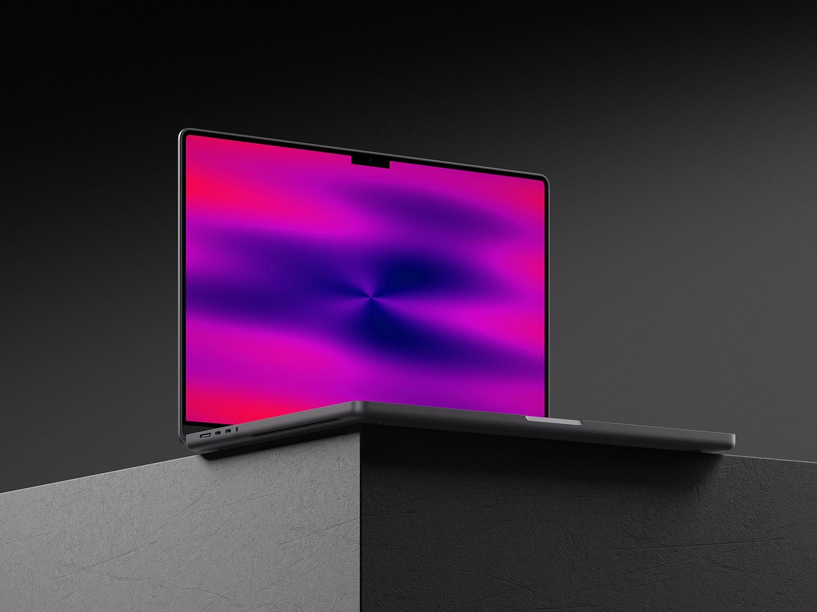 Aura Flux Desktop Wallpaper: 4K HD iMac Background (Digital Download)