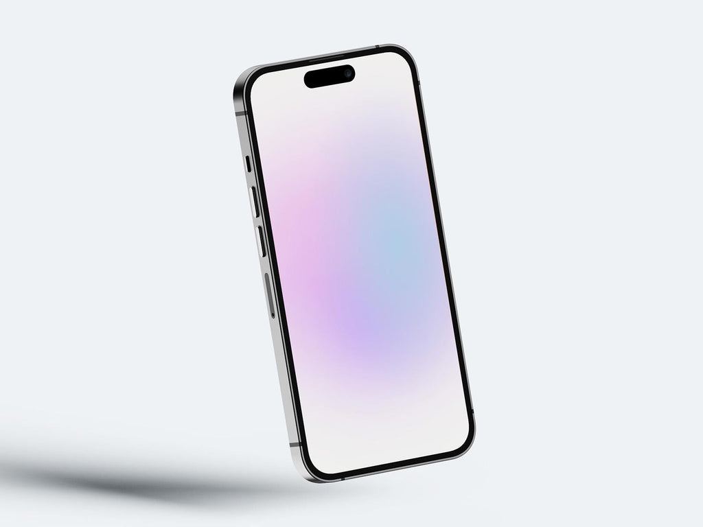 Solara Aura Phone Wallpaper – Abstract Glow Lock Screen (Digital Download)