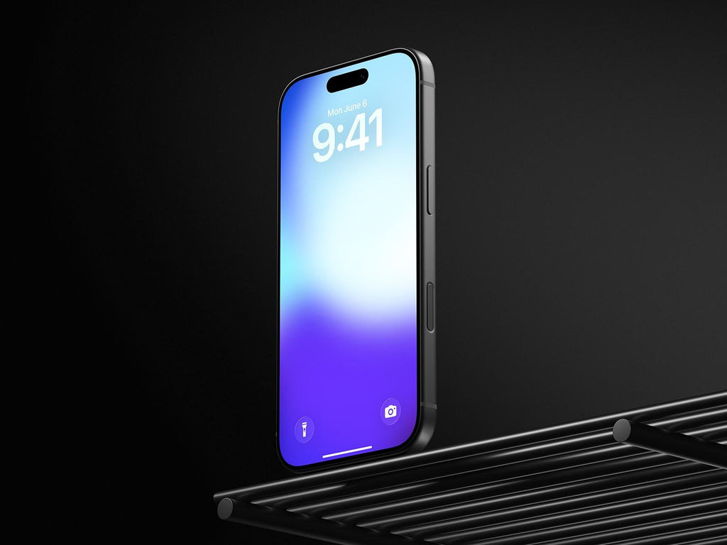 Aura Glow Phone Wallpaper – Abstract 4K Lock Screen (Digital Download)