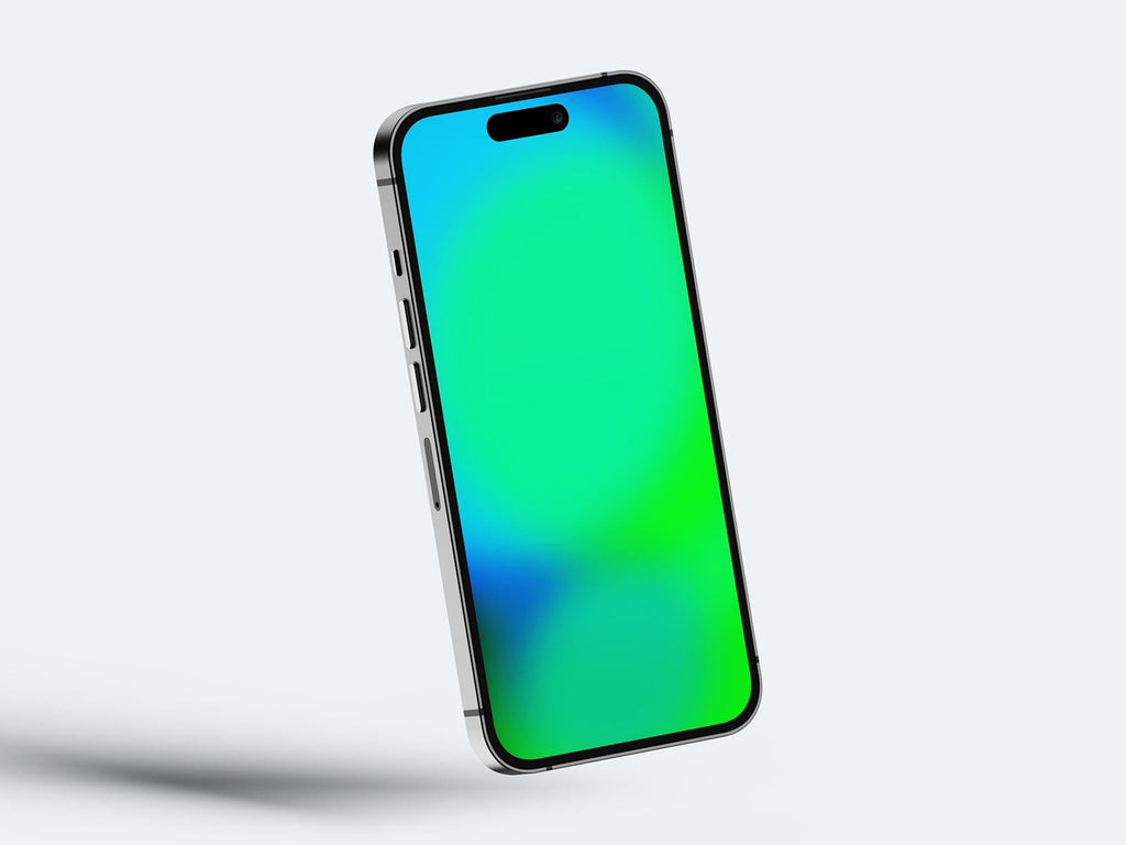 Aura Wallpaper: Abstract Phone Lock Screen (Digital Download)