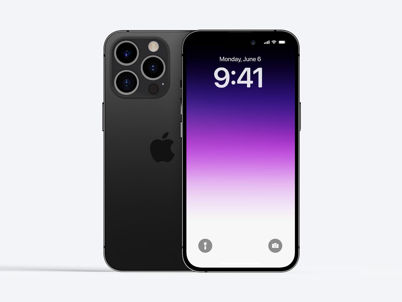 Light Purple Gradient Phone Wallpaper: Abstract Phone Lock Screen (Digital Download)