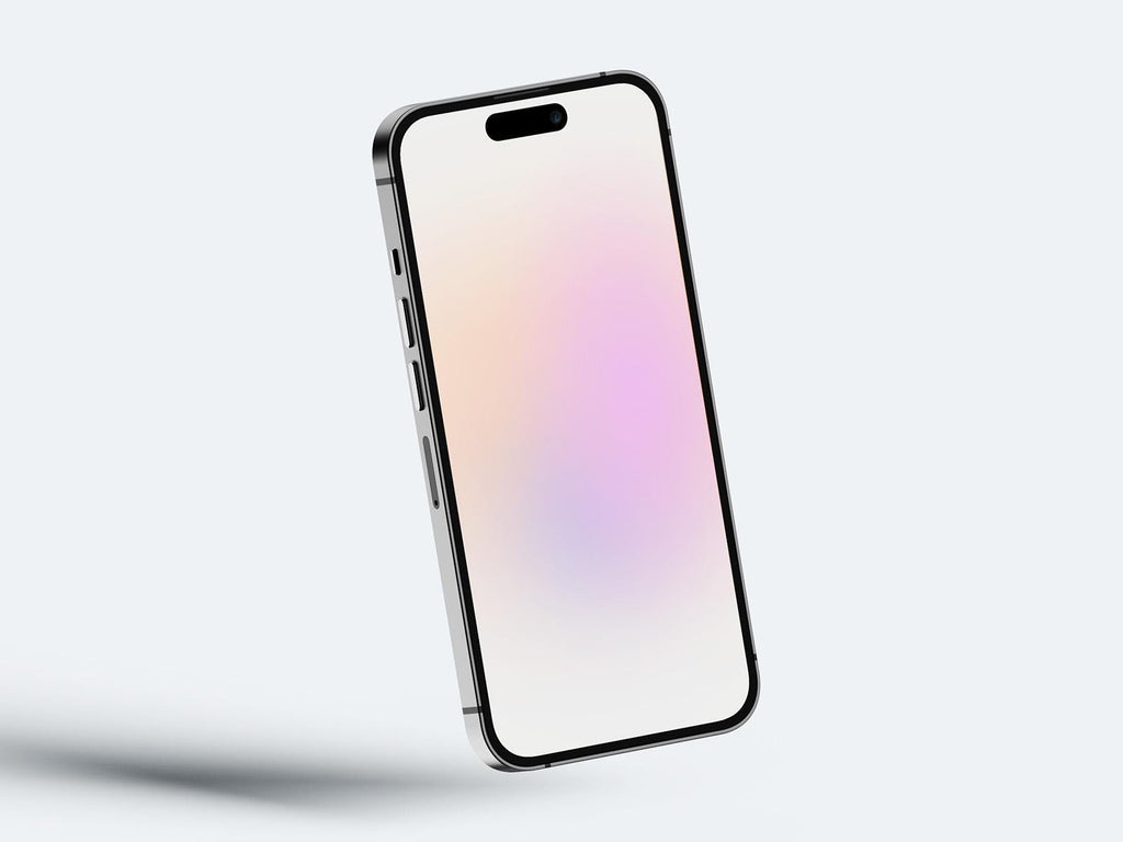 Aura iPhone Wallpaper – Abstract Glow Lock Screen (Digital Download)