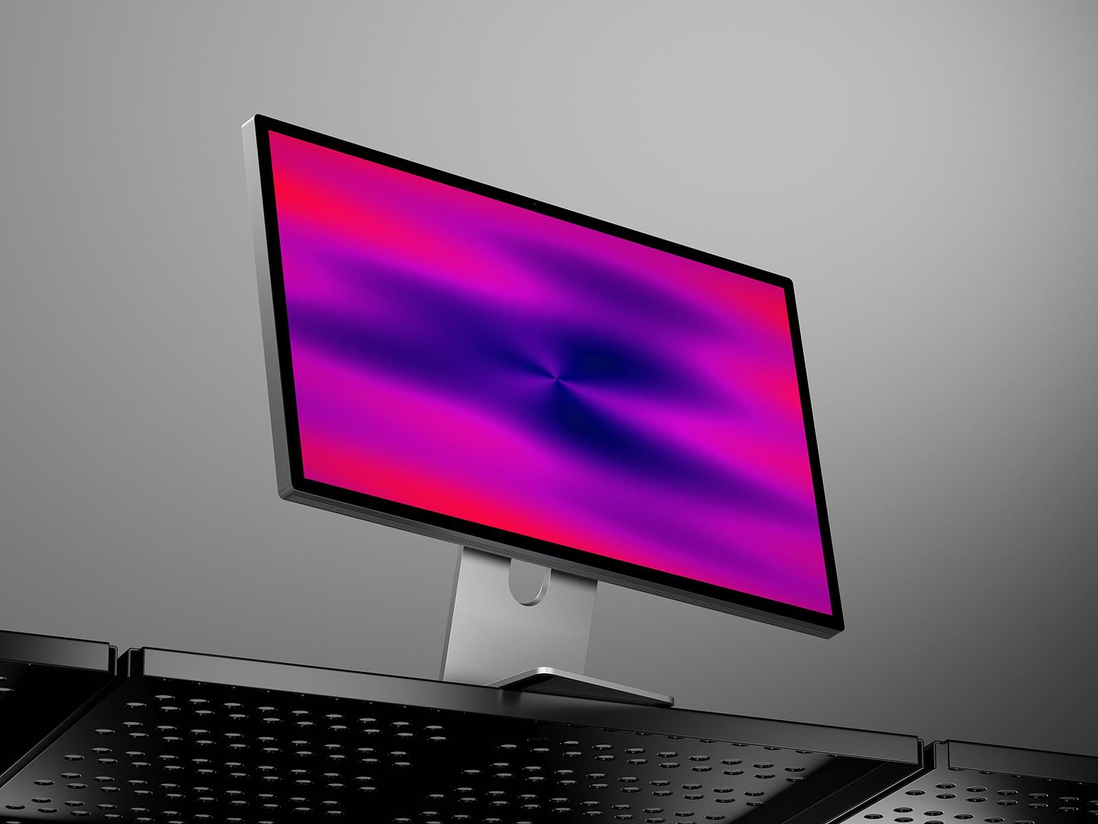 Aura Flux Desktop Wallpaper: 4K HD iMac Background (Digital Download)